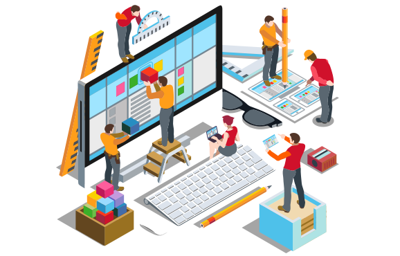 Web Design Illustration